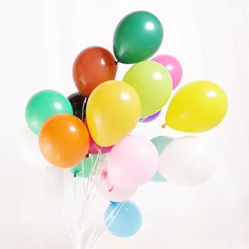 10pcs 10palčni Pisane Balone iz Lateksa Balon Srečen Rojstni dan, Poroka Dekoracija Zraka Žogo Baby Tuš Primeru Stranka Ponudbe