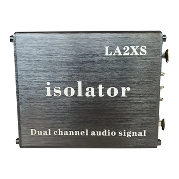 1Pcs Zvočni Izolator Zmanjšanje Šuma Filter Odpravlja Trenutno Hrupa Dual-Channel 6.5 XLR Mešalnik Zvočni Izolator LA2XS