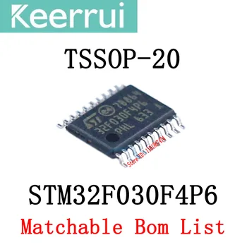 1~1000pcs/VELIKO popolnoma novo izvirno STM32F030F4P6 TSSOP-20 32F030F4P6 SOP-20 STM32F STM MCU čipu IC (lahko tekmo BOM seznam tabelo)