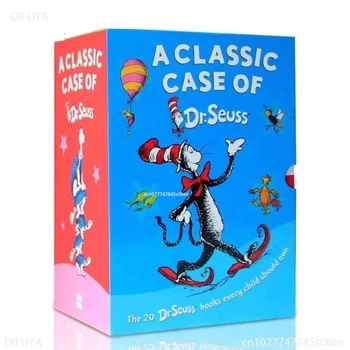 20 Knjig Na Klasičen Primer Dr. Seuss Serije Zanimiva Zgodba, otroškimi slikanicami angleške Knjige Otroci, Učenje Igrače