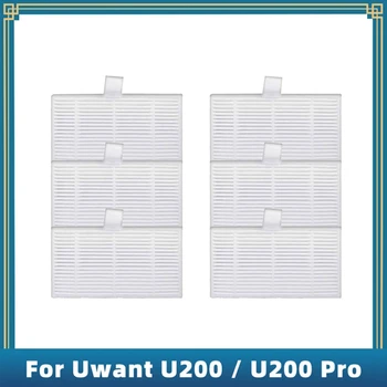 6PCS Zamenjava Rezervnih Delov Za Uwant U200 / U200 Pro Robot sesalnik Pribor Hepa Filter