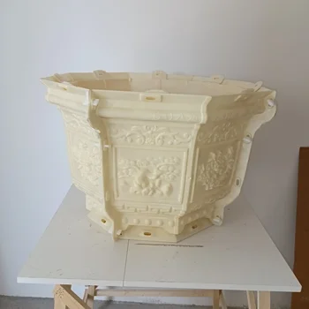 75 cm Rimski stolpec plesni octagonal cvetlični lonček plesni pot cementa cvetlični lonček brušenje orodja odda-na-mestu plastike, jekla, plastike concret