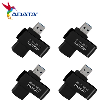 ADATA USB3.2 Pen Drive 32gb 64gb 128gb 256gb Črn ključek USB za Visoke Hitrosti Pendrive do 100Mb/s Flash Disk za Računalnik