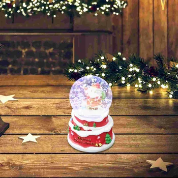 Božič Sneg Globusi Santa Claus Snežaka, Voda, Sneg Globusi Božič Kristalno Kroglo Tabela Centerpieces Za Božič Praznik Nova