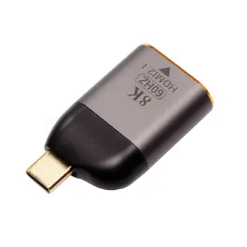 Cablecc USB4 USB-C Tip-C Vir Ženske, HDTV 2.0 Zaslon 8K 60HZ UHD 4K HDTV Moški Monitor Adapter