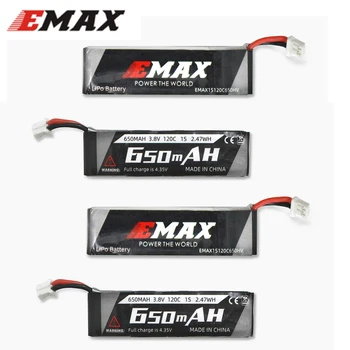 EMAX 1S 650mAh LiPo Baterije 3.8 PROTI HV Polnilnik PH2.0 Priključek za Tinyhawk III Plus FPV Dirke Brnenje Quadcopter