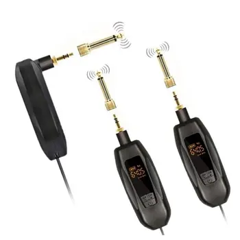 GD10 UHF Brezžični Oddajnik Sprejemnik Električno Kitaro, Električni Blowpipe Polje Klavir Instrument Audio Prenos oddajnik in Sprejemnik