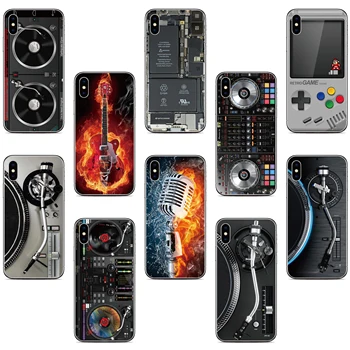 Glasba DJ Primeru Telefon Za LG Krilo Žamet K22 K51s K41s K61 K42 K52 K62 K50 Q92 V6 V7 Stylo 4 5 6 G8X G7 G8 V50 V60 ThinQ Pokrov