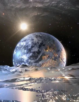 JMINE Div 5D Zemlji Prostor Galaxy planet, ki je Poln Diamond Slikarstvo navzkrižno šiv kompleti umetnosti Visoke Kakovosti Scensko 3D barve z diamanti