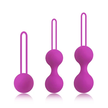 Keglove Vaginalne Žogo Sex Igrače za Ženske, Varne Silikonski Smart Vagina Gejša Massager Krči Žogo Zaostrovanje Vaditelj
