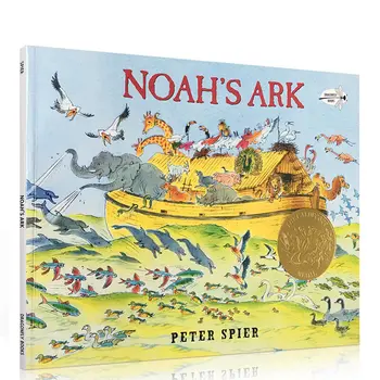 Milu Originalni angleški Noah ' s Ark Caldecott Medaljo otroška slikanica