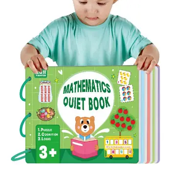 Montessori Senzorično Knjiga Mirno Dejavnost Knjige Učenje Živali Število Ujemanje Puzzle 3-6 Let Senzorično Učnih Gradiv