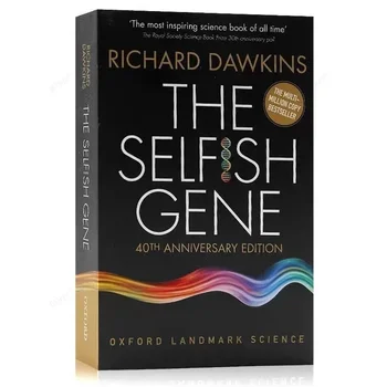 Na Sebičnega Gena 40. Obletnica Edition Richard Dawkins Platnice angleško Knjigo
