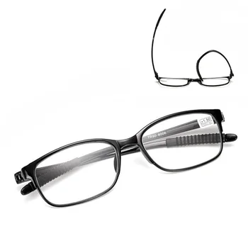 Nove Tr Lahki Anti-Blu-Ray Obravnavi Očala Moda Ovalne Majhen Okvir Starec Ogledalo Udobno Branje Očala