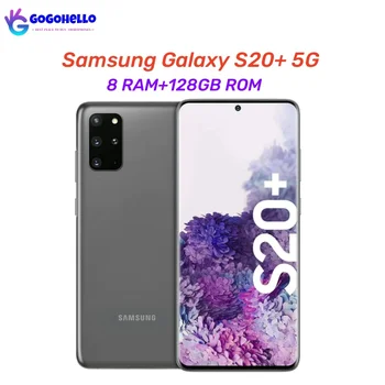Originalni Samsung Galaxy S20 Plus S20+ 5G G986N Android Mobilni Telefon 128GB ROM, 8GB RAM-a, kar je 6,7