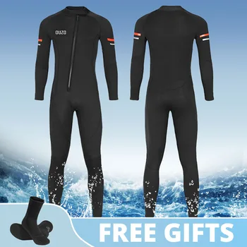Potapljaška Obleka za Moške potapljaško obleko za Deskanje Podvodni Ribolov Spearfishing Kitesurf Kopalke Mokro Obleko za Odrasle 1,5 mm
