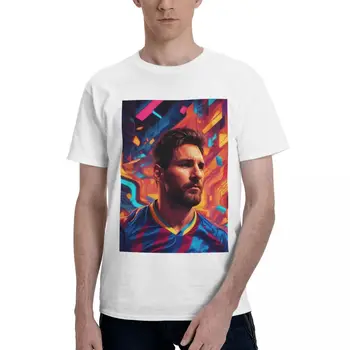 PRAZNOVANJE Lionel In Andrﾩs In Messi In Argentina No. 10 KOZJE Karikatura 103 Grafika, Kul Gibanja Visoko kakovostni Naslov Tshirt