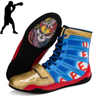 Strokovno moških in žensk, rokoborba čevlji za Moške dihanje boks čevlji Velikost 35-47 Udobno, rokoborba, boks usposabljanje čevlji