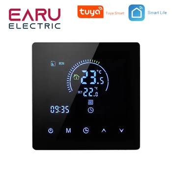 Tuya WiFi Smart Termostat Električni Talna Ogrevanja TRV Vodni Plin Kotel Temperatura Glas Daljinski upravljalnik za Google Doma Alexa