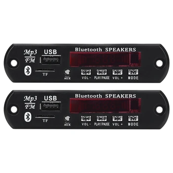 VZPON-2X Bluetooth 5.0, MP3 Odbor 5 v DC 12V Avto FM Radio Modul Podpira TF USB, AUX Za Telefon