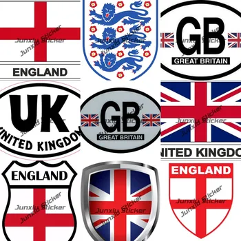 Združeno Kraljestvo Velika Britanija in Severna Irska, Nalepke, London, Anglija Zastave Evrov, Nalepke za Avto, Kombi Motocikel Bumpe
