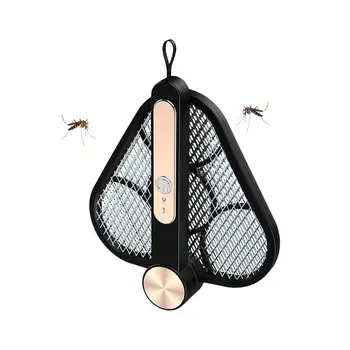Zložljivi Komar Zapper Lopar Bug Morilec Lučka USB Polnilne Bug Morilec Lopar Swatter za Spalnico teras Urad
