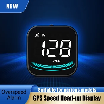 G4 Head-Up Zaslon LED Auto merilnik Hitrosti Smart Digitalni Alarm Opomnik HUD GPS Prikaz Hitrosti Turbo Za Avto Oprema