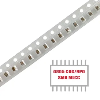 MOJA SKUPINA je 100 KOZARCEV SMD MLCC SKP CER 910PF 100V NP0 0805 Površinska montaža Večplastnih Keramičnih Kondenzatorjev na Zalogi