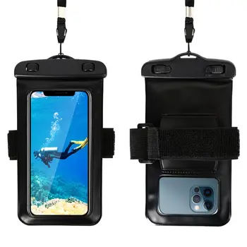 Podvodni Pod 5inch-6inch Zaščitnik Pregleden Plavanje Primeru Mobilni Telefon Kritje Nepremočljiva Primeru Telefon Torbica za Telefon