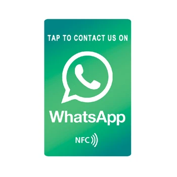 Whatsapp NFC Kartico, Tapnite, če želite Vizitko Hitro Povezavo Univerzalno NFC Kartice