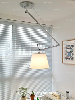 črn obesek svetlobe nordijska crystal led stropna dekoracija lampe suspendu visi svetilka odtenek lestenci strop jedilnice